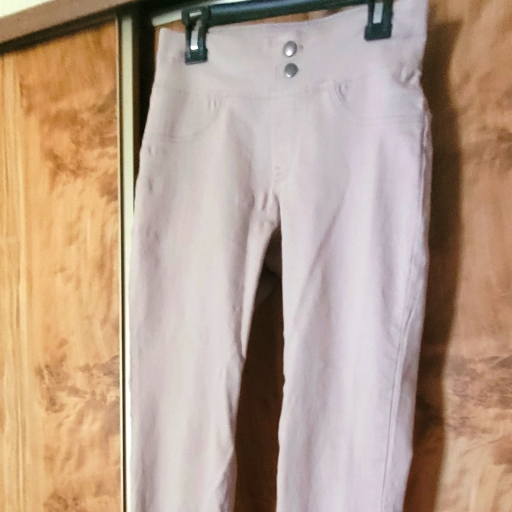 Hue khaki leggings size xs